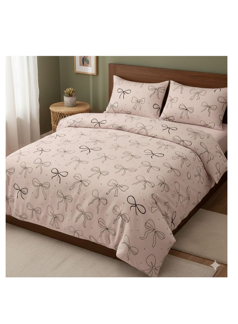 يارلن-كيس لحاف بسوستة، 220*240 سم، تصميم فيونكة شيك